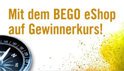 Mit dem BEGO eShop ist man auf Gewinnerkurs!