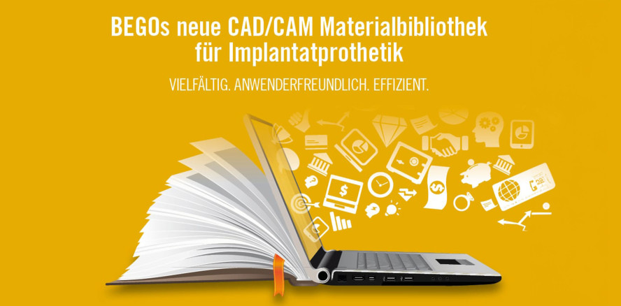 BEGOs neue CAD/CAM Materialbibliothek für Implantatprothetik