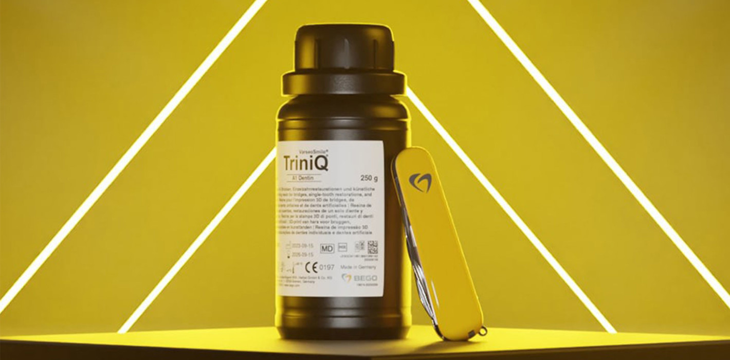 3D-Druckharz VarseoSmile TriniQ von BEGO: „EINS FÜR ALLE“