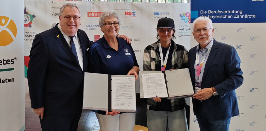 BLZK und Special Olympics Bayern werden Kooperationspartner