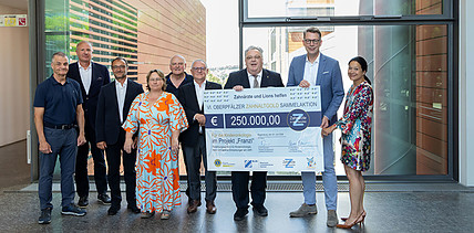 BLZK spendet 250.000 Euro für die Kinderkrebsforschung