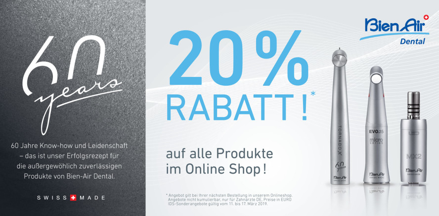 Bien-Air: 60 Jahre Know-how und Leidenschaft