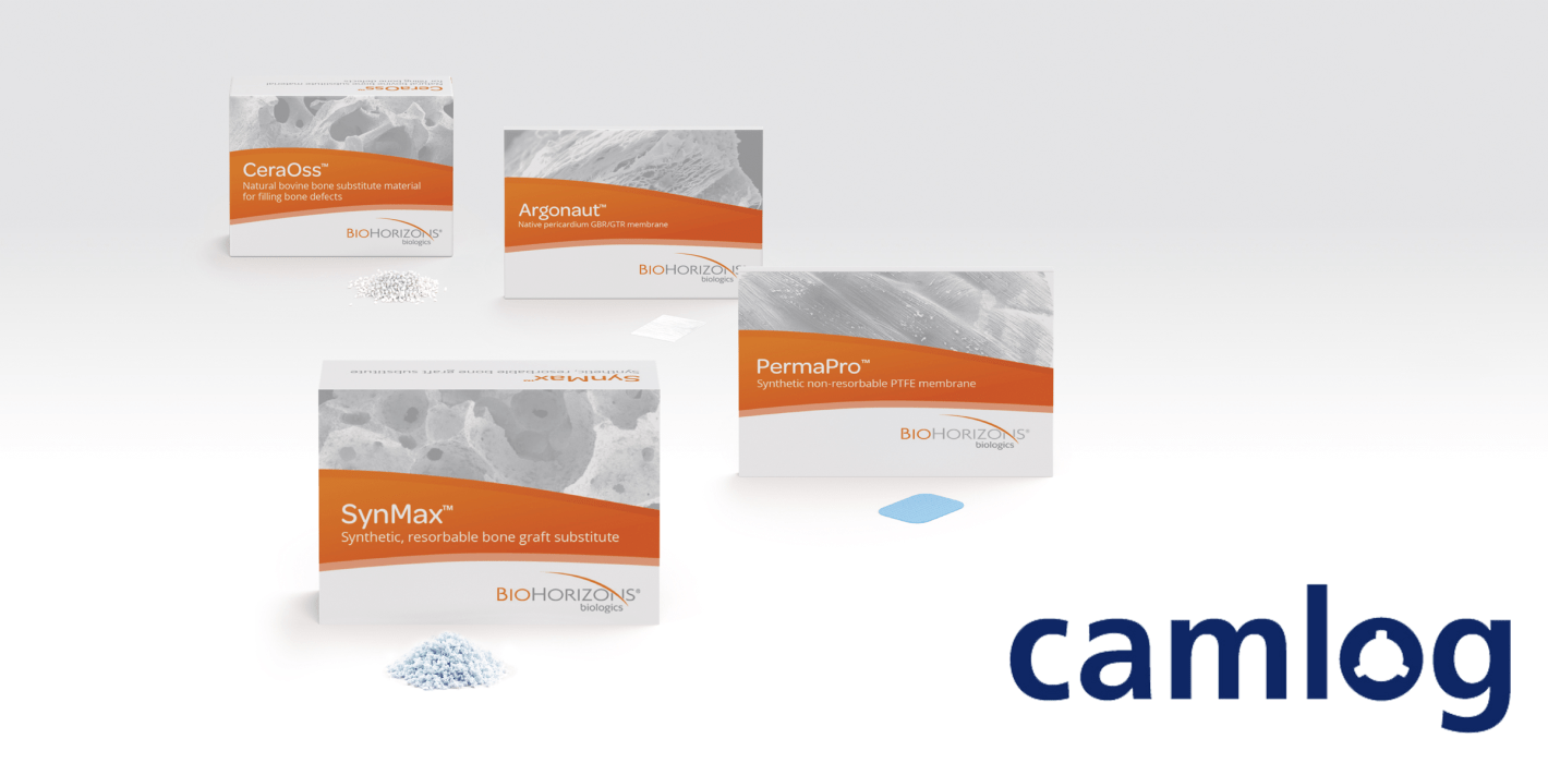 Camlog erweitert Biomaterialien-Portfolio um vier Produkte
