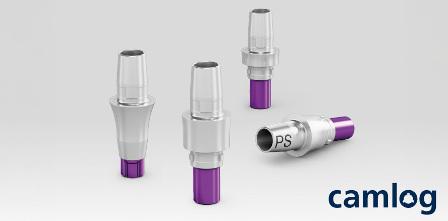 Neu bei Camlog: Titanbasen CAD/CAM mit zusätzlichen Gingivahöhen