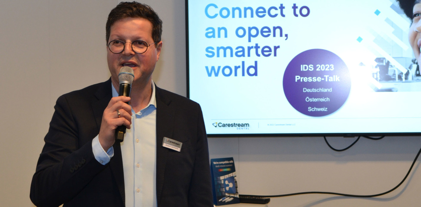 Carestream zeigt Vernetzung der Dentalwelt