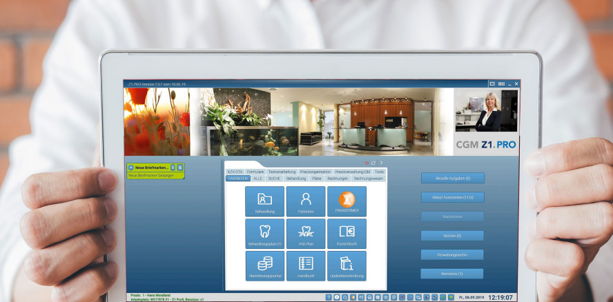 Mit CGM Z1.PRO Praxisabläufe zeitsparend optimieren