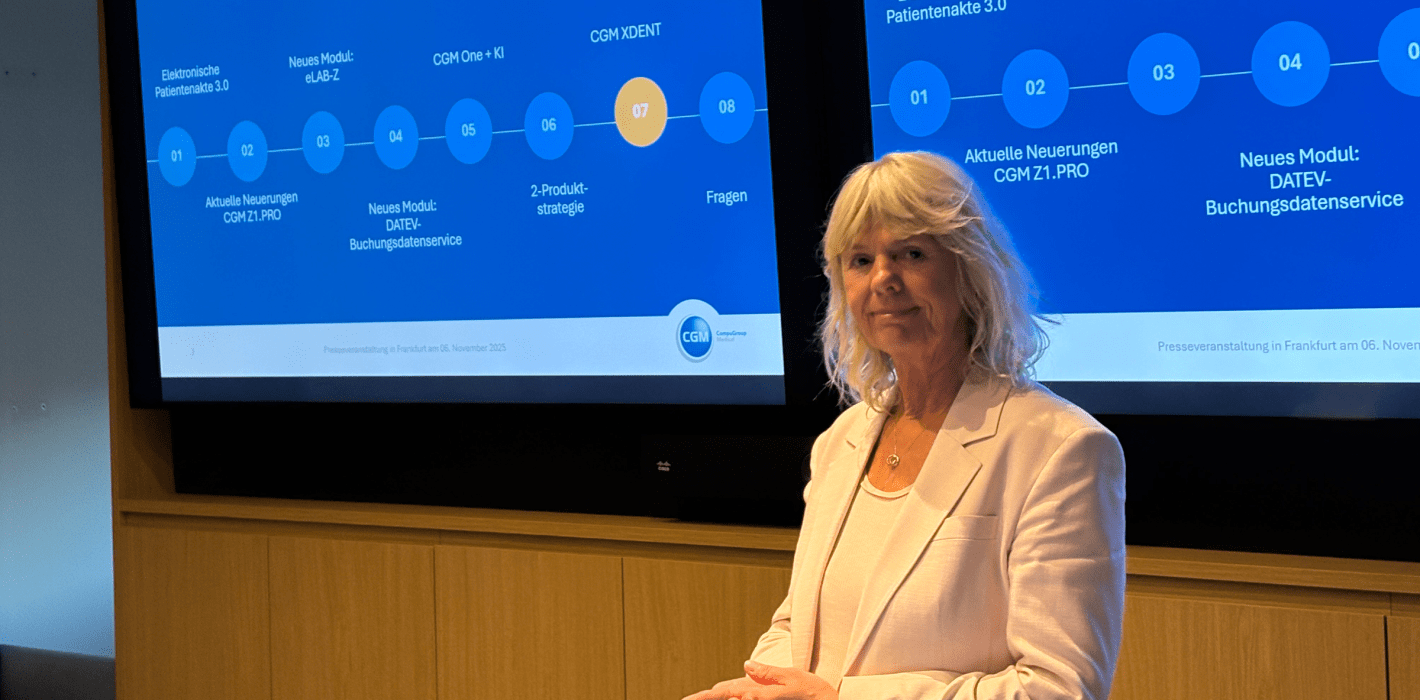 CGM Dentalsysteme GmbH mit digitalen Innovationen für den Praxisalltag