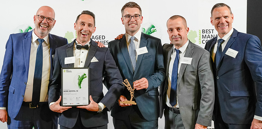 DÜRR DENTAL erneut als Best Managed Company ausgezeichnet