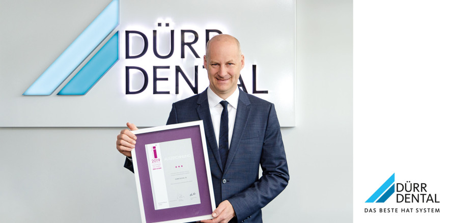 DÜRR DENTAL SE als „Innovator 2019“ ausgezeichnet