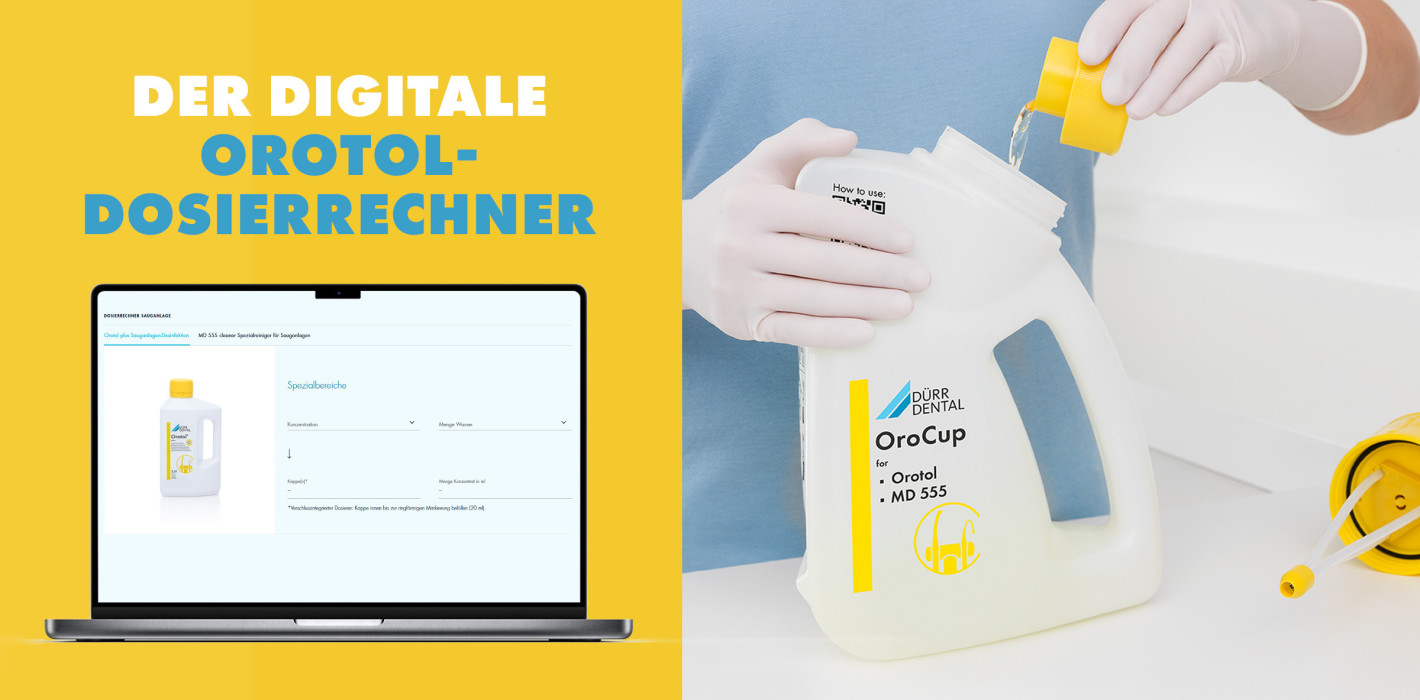 In 2 Klicks zur korrekten Dosierung: Der digitale Orotol-Dosierrechner macht’s möglich