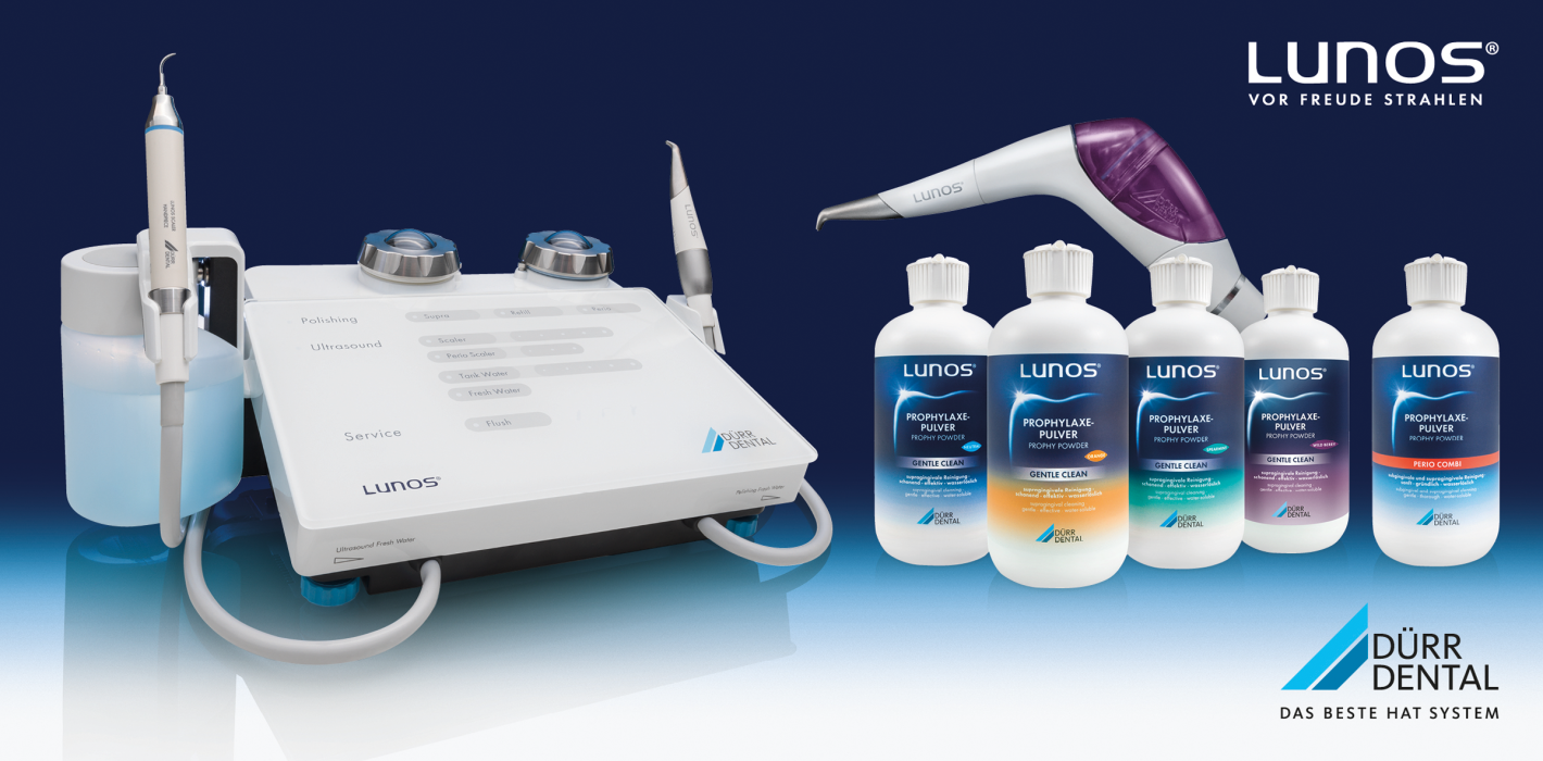 „Flow Power“ mit der Premium-Marke Lunos® von Dürr Dental