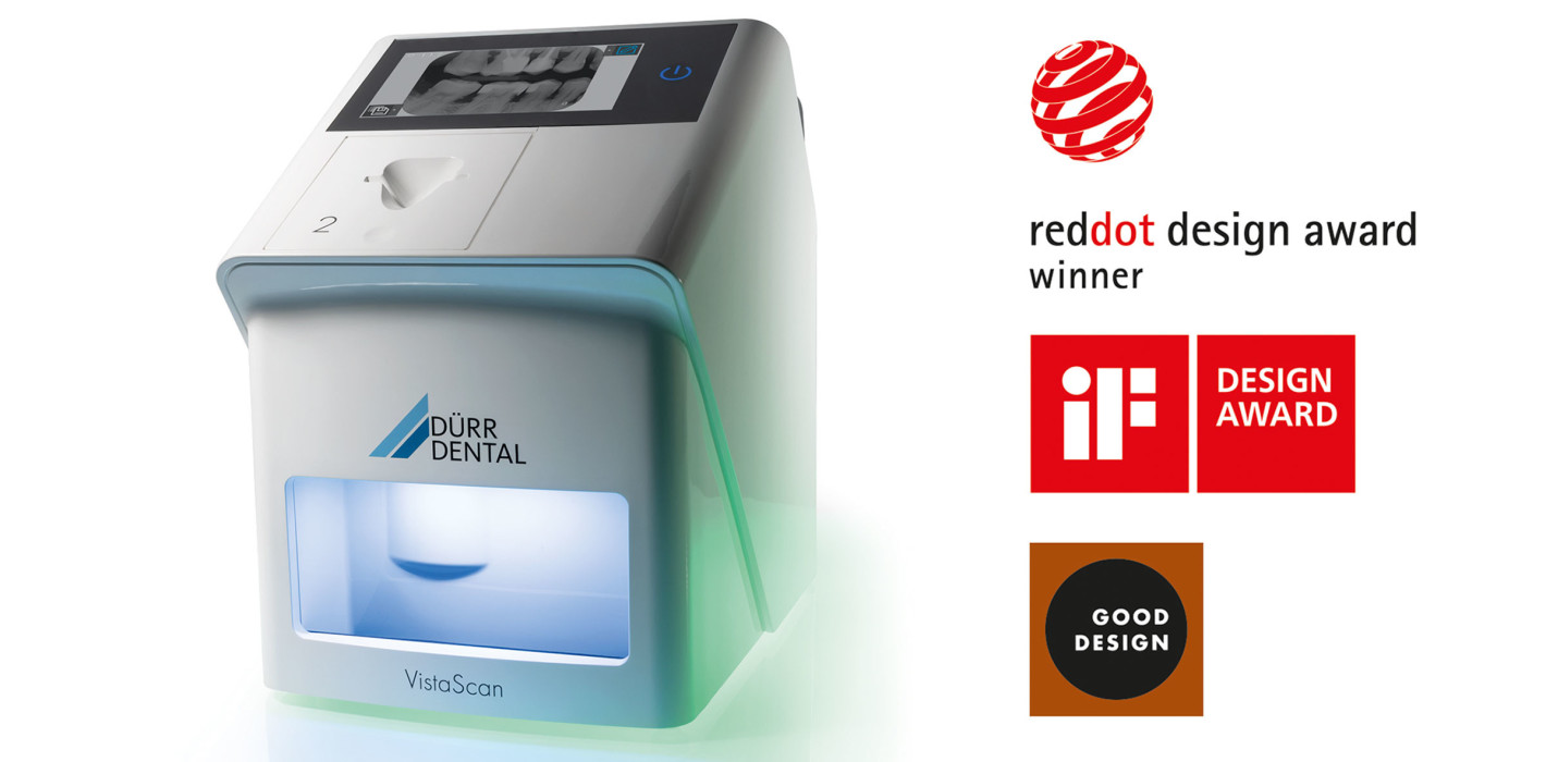 Dritter Design-Preis für Speicher­folien­scanner von Dürr Dental