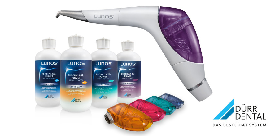 „Flow Power“ mit der Premium-Marke Lunos® von Dürr Dental