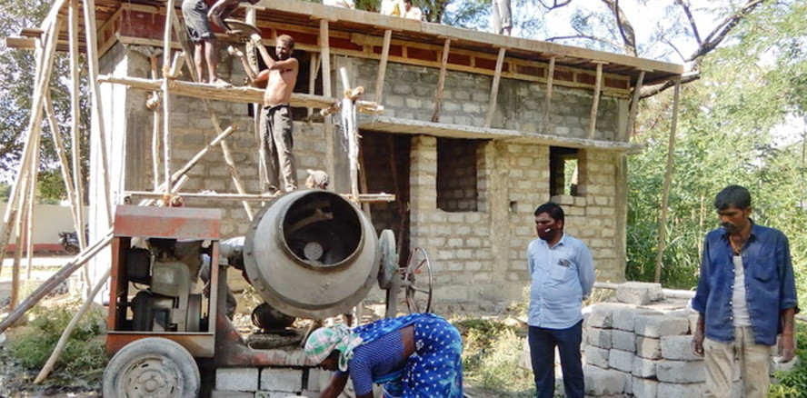 DESS baut Gesundheitszentrum für Mütter und Kinder in Indien