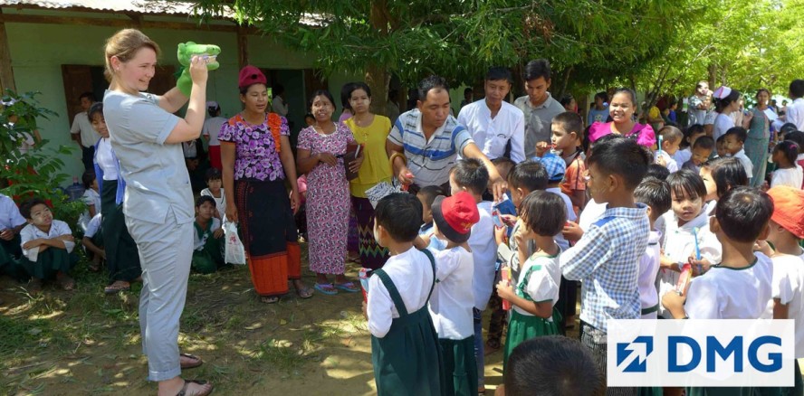 DMG unterstützt zahnmedizinische Hilfe für Myanmar