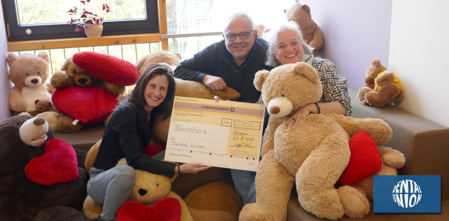 Dental-Union GmbH spendet auch 2019 an Bärenherz