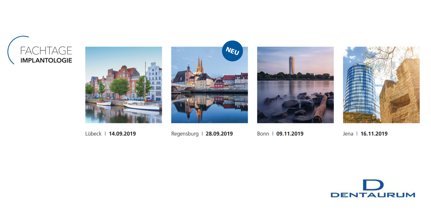 Fachtage Implantologie 2019: Kongressreihe bekommt Zuwachs