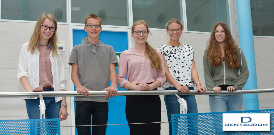 Einstieg ins Berufsleben: Dentaurum wünscht Azubis einen guten Start