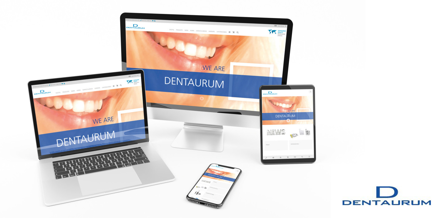 www.dentaurum.com: Dentaurum geht mit neuer Website online