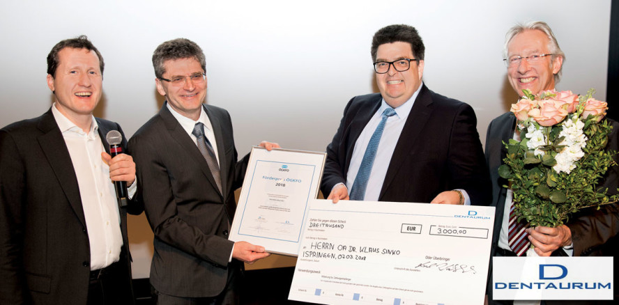 Wissenschaftlicher Förderpreis der ÖGKFO 2018