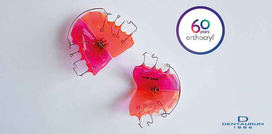 Pink, Pink, Pink: Orthocryl® Pink in neuer Farbbrillanz