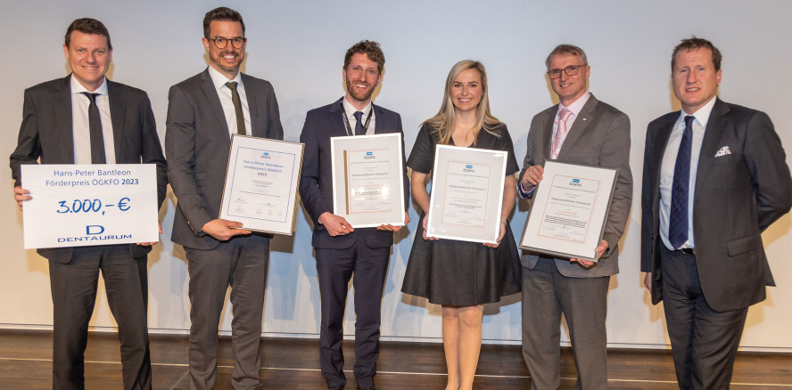 Hans-Peter Bantleon Förderpreis der ÖGKFO 2023 verliehen
