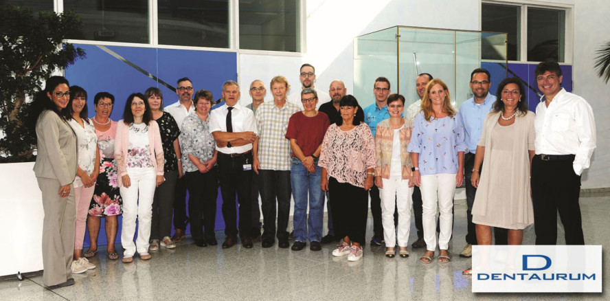 Feierstunde bei Dentaurum: Jubilare und Pensionäre geehrt