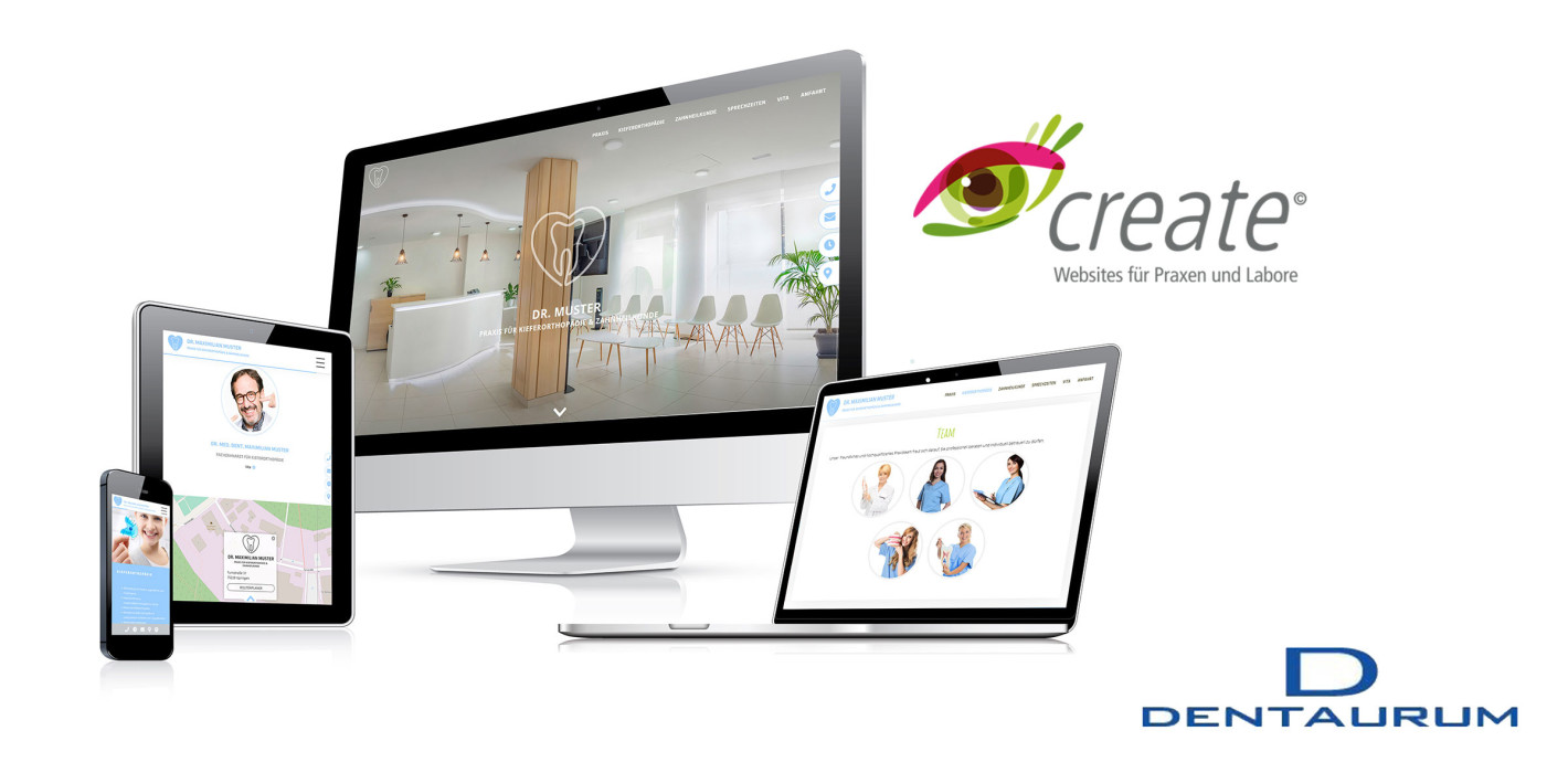Dentaurum Website Service create© mit neuem Feature