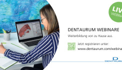 Jetzt anmelden: Das Webinar-Programm von Dentaurum ist online