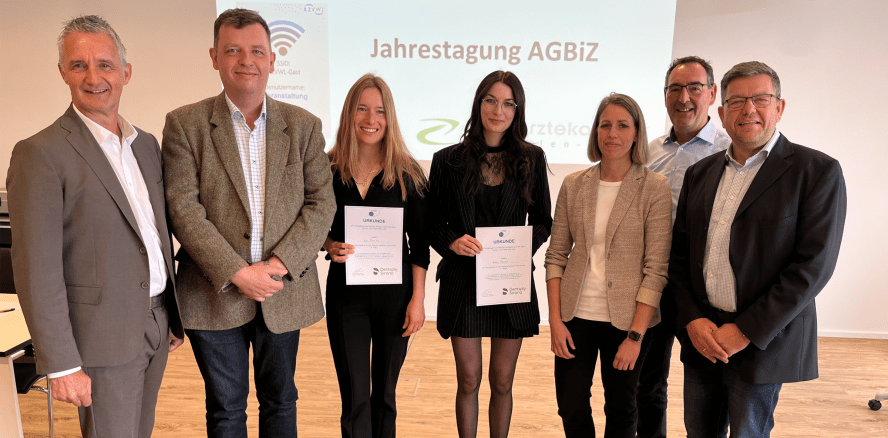 Jahrestagung AGBiZ: Dentsply Sirona stiftete zwei Preise