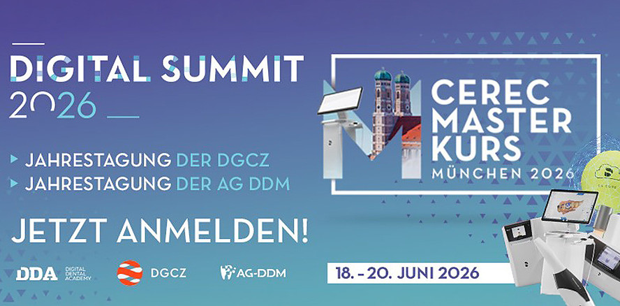 CEREC Masterkurs & Digital Summit 2026 in München