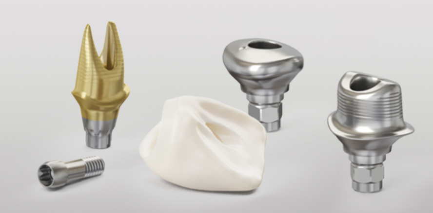 Gingivaformer unterstützt individuelle Weichgewebsform