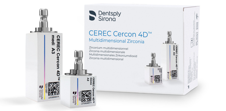 CEREC Cercon 4D™-Block: Zirkoniumoxid in einem ganz neuen Licht