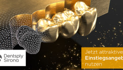 Golden Surfer: der Edelmetall-Frässervice von Dentsply Sirona