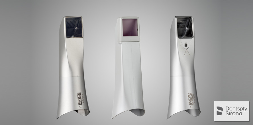 Primescan: autoklavierbare Hülse aus Edelstahl mit Einwegfenster