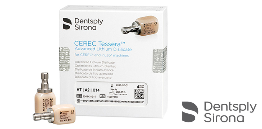 Dentsply Sirona: neues CAD/CAM Material CEREC Tessera