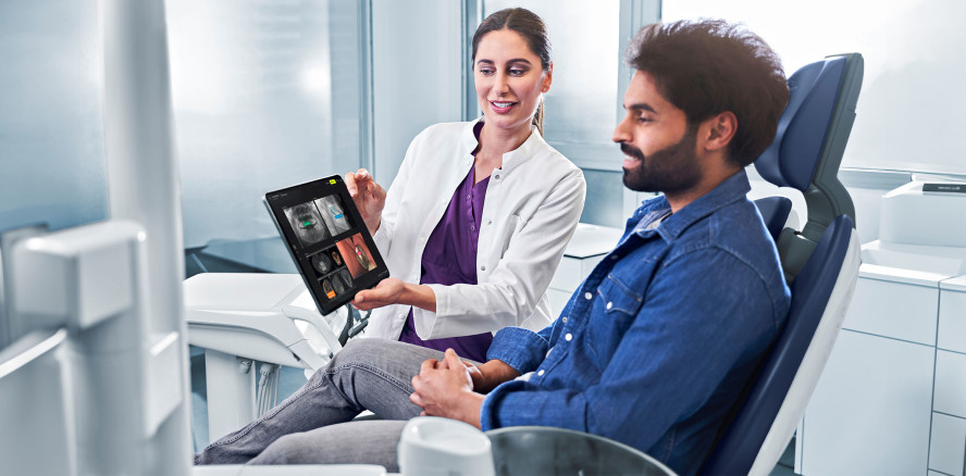 DS Core™: Upload historischer Röntgen­daten aus der Sidexis® 4