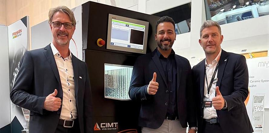 Detes ist autorisierter Servicepartner von Franken Dental und CIMT Precision