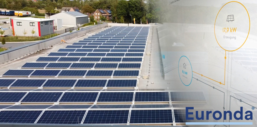 Euronda Deutschland nimmt Solaranlage in Betrieb