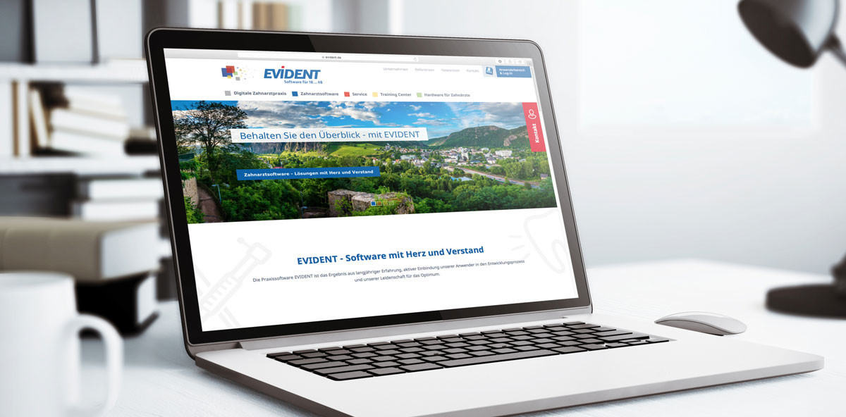 Eine Hinguckerwebsite – Die neue Homepage von EVIDENT ist online
