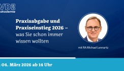 FVDZ-Webinar mit Michael Lennartz zu Praxisabgabe und Praxiseinstieg 2026