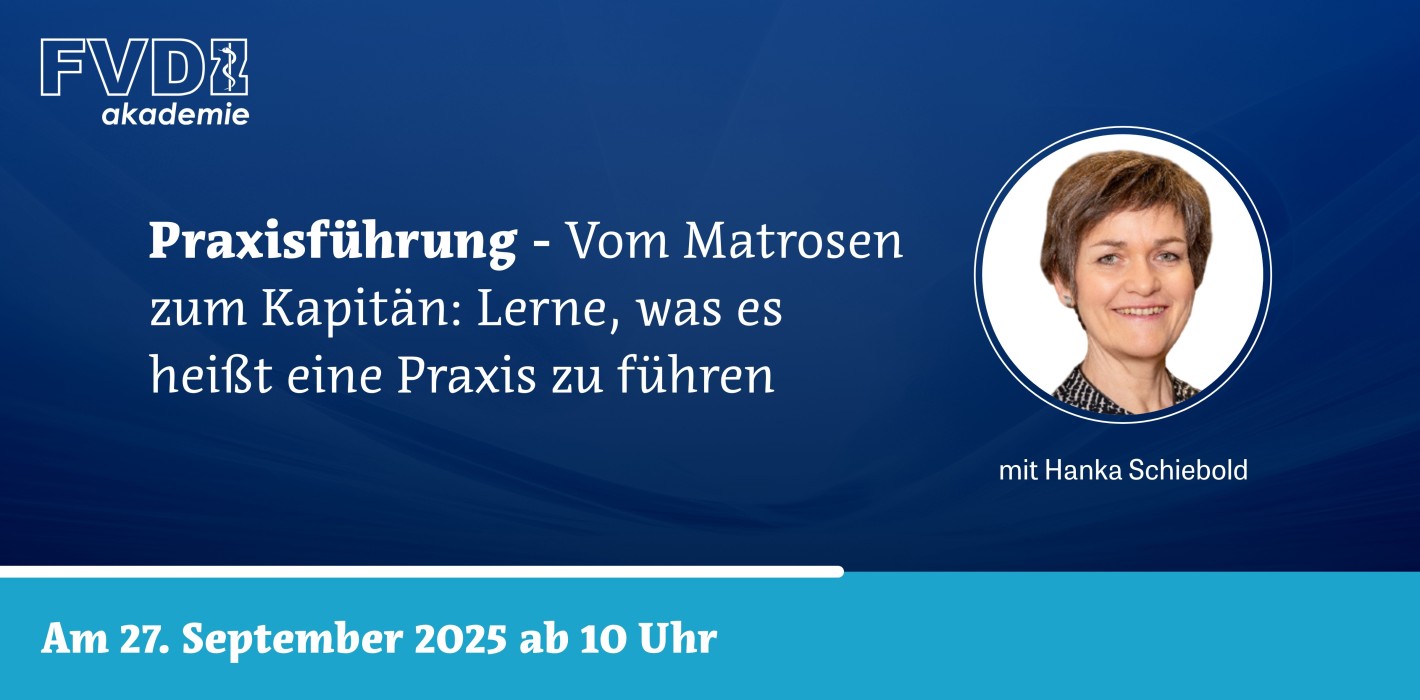 FVDZ-Existenzgründerprogramm „Praxisführung – Vom Matrosen zum Kapitän“