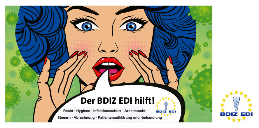 Webinar-Reihe für Zahnarztpraxen: „Der BDIZ EDI hilft!“