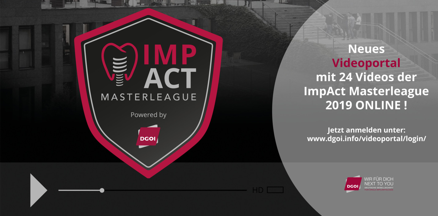 DGOI: Neues Videoportal mit 24 Vorträgen der ImpAct Masterleague 2019