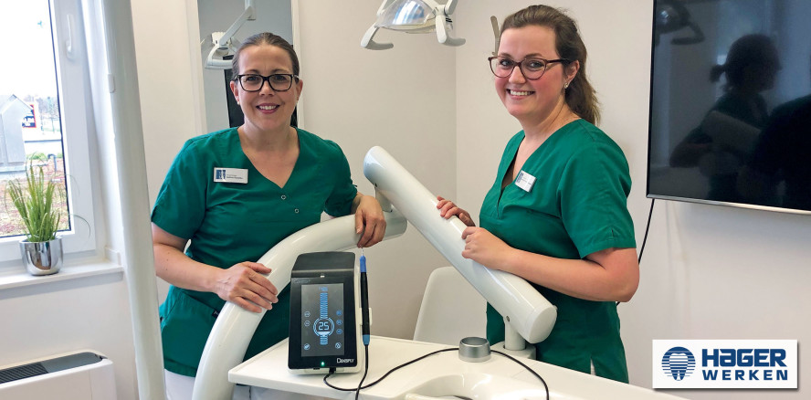 Ultraschallscaling Geschicklichkeitswettbewerb begeisterte