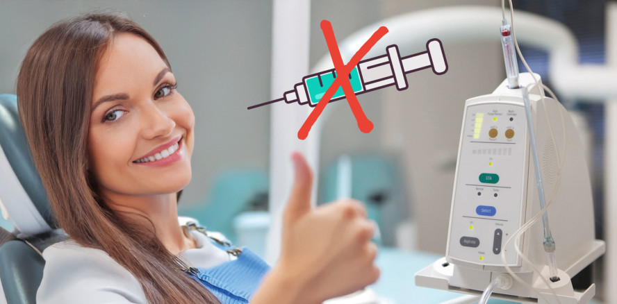 Präzise computerassistierte Lokalanästhesie mit The Wand STA