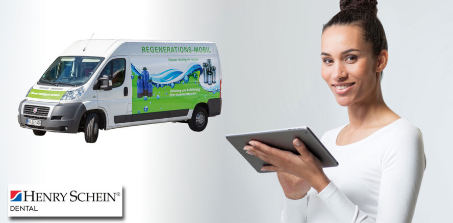 Henry Schein bietet Rundum-Service zur Regeneration von Ionenaustauschern