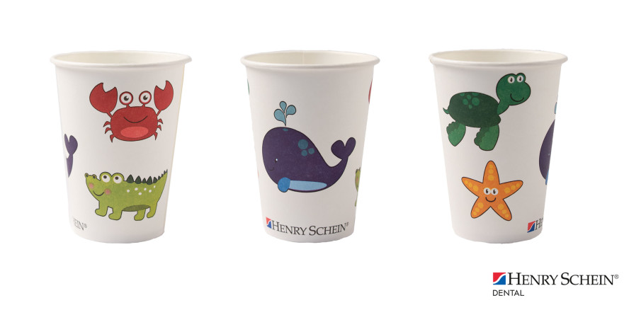 Mundspülbecher aus nachhaltig produzierter Pappe