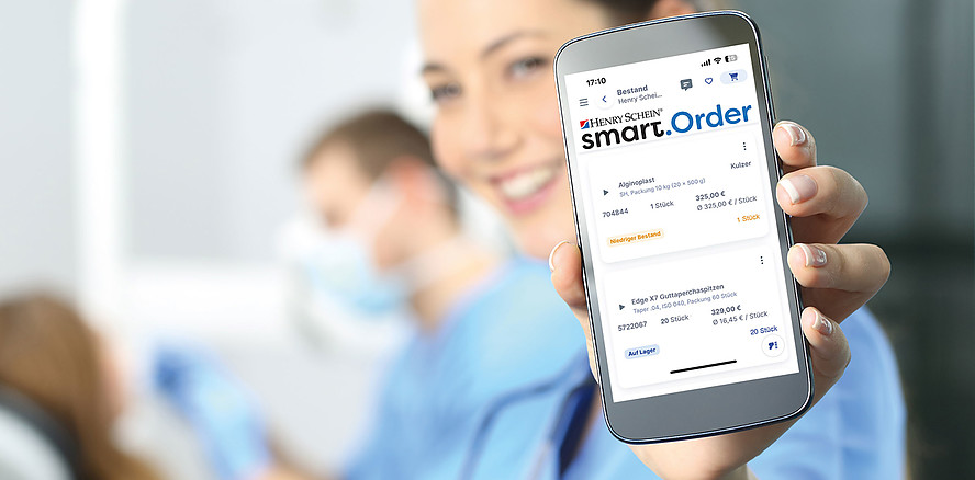 Mehr Zeit für Patienten: Materialwirtschaft einfach digital steuern mit smart.Order