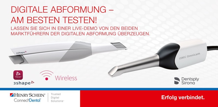 CEREC Omnicam oder TRIOS®? Am besten testen!